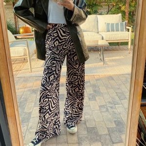 New with tags abstract trousers